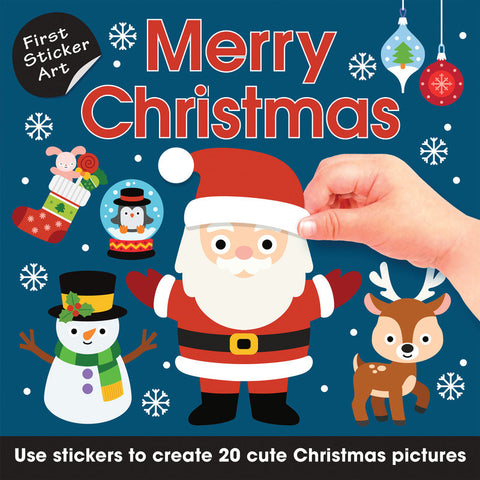 First Sticker Art Merry Christmas-Pumpkin Pie Kids Canada