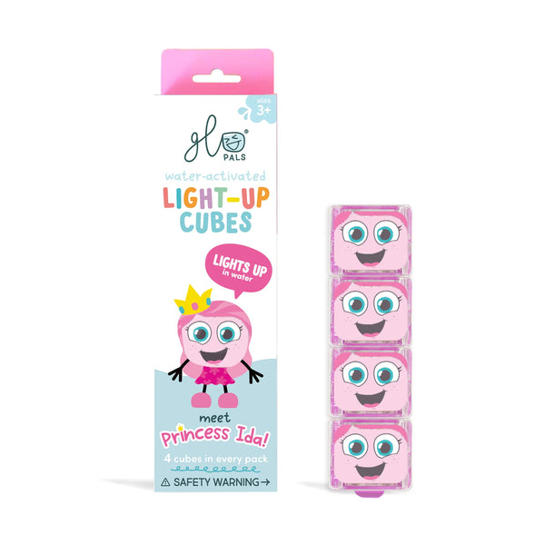 Glo Pals Light Up Cubes 4pk - Princess Ida-Pumpkin Pie Kids Canada