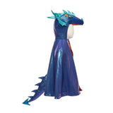 Great Pretenders Azure the Metallic Dragon Cape-57183 3-4-Pumpkin Pie Kids Canada