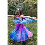 Great Pretenders Blue Butterfly Twirl Dress with Wings & Headband-Pumpkin Pie Kids Canada