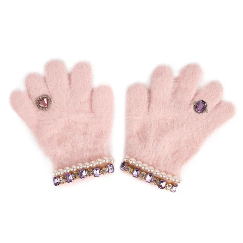 Great Pretenders Boujee Bijou Gloves Light Pink-22710-Pumpkin Pie Kids Canada