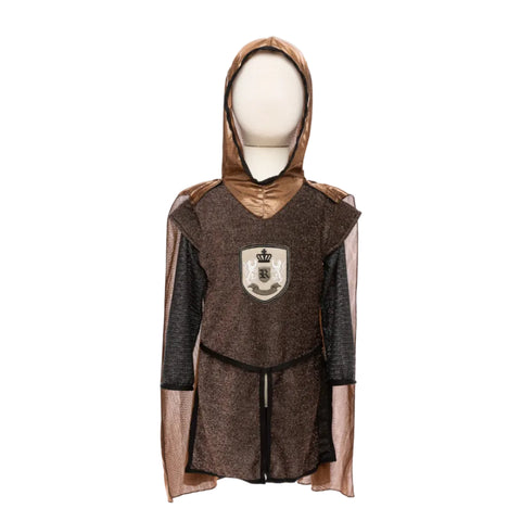 Great Pretenders Brilliant Copper Night Tunic with Cape-61365-Pumpkin Pie Kids Canada