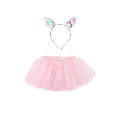 Great Pretenders Bunny Tutu with Headband-Pumpkin Pie Kids Canada