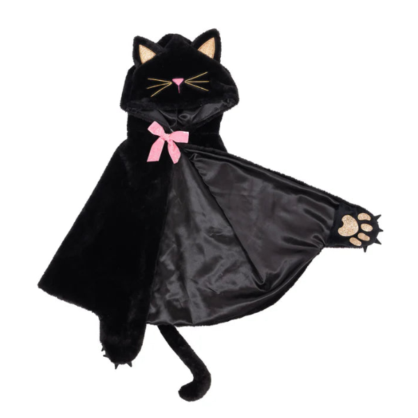 Great Pretenders Cat Cuddle Cape Black-50362-Pumpkin Pie Kids Canada