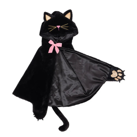 Great Pretenders Cat Cuddle Cape Black-50362-Pumpkin Pie Kids Canada