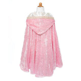 Great Pretenders Deluxe Pink Rose Princess Cape-52015-Pumpkin Pie Kids Canada