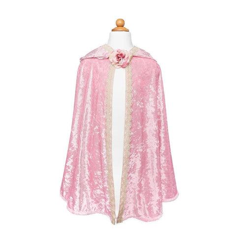 Great Pretenders Deluxe Pink Rose Princess Cape-52015-Pumpkin Pie Kids Canada