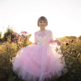 Great Pretenders Elegant in Pink Dress-33325 5-6-Pumpkin Pie Kids Canada
