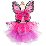 Great Pretenders Fairy Blooms Deluxe Dress & Wings - Hot Pink/Lilac-36633-Pumpkin Pie Kids Canada