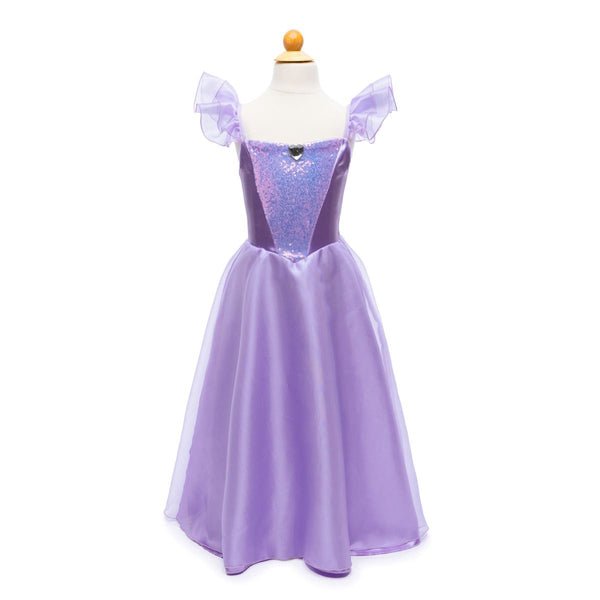 Great Pretenders Lilac Party Dress-34937 7-8-Pumpkin Pie Kids Canada