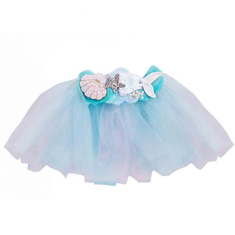 Great Pretenders Mermalicious Tutu - Pastel Aqua-Pumpkin Pie Kids Canada