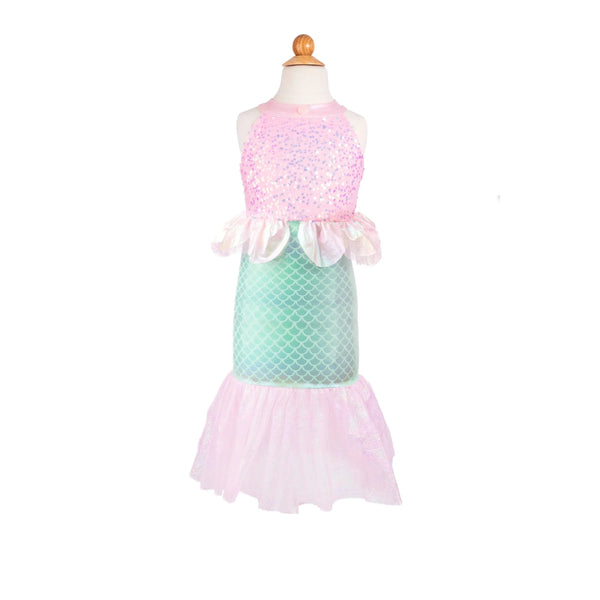 Great Pretenders Misty Mermaid Dress - Pink-37025-Pumpkin Pie Kids Canada