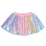 Great Pretenders Ombre Sequins Skirt-40605-Pumpkin Pie Kids Canada