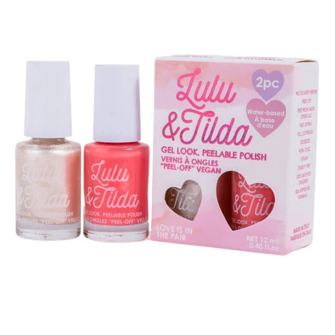 Great Pretenders Peelable Nail Polish 2pc Set - Love Is In The Pair-95204-Pumpkin Pie Kids Canada