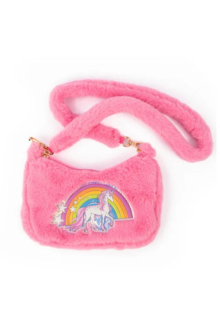 Great Pretenders Purse - Rainbow Cuddle Crossbody Purse - Pink-83328-Pumpkin Pie Kids Canada