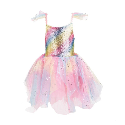 Great Pretenders Rainbow Fairy Dress w/Wings-Pumpkin Pie Kids Canada
