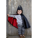 Great Pretenders Reversible Spider & Bat Cape-55271 12-24M-Pumpkin Pie Kids Canada