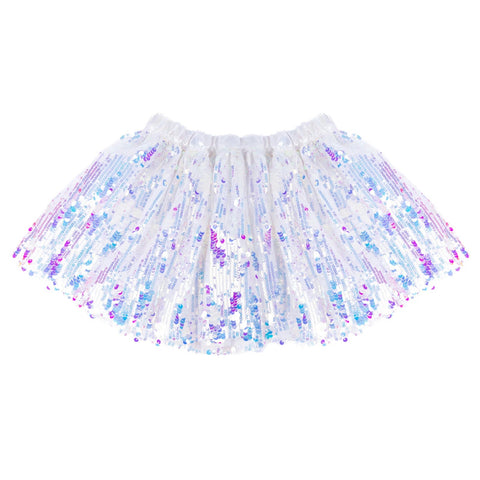 Great Pretenders Sequins Concert Queen Skirt-40905-Pumpkin Pie Kids Canada