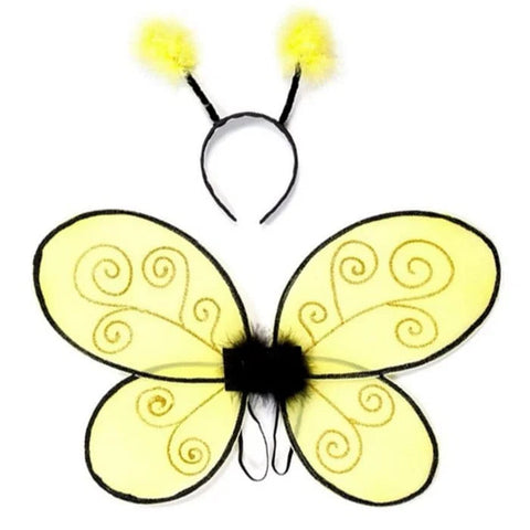 Great Pretendres Bumble Bee Wings & Headband Set-16310-Pumpkin Pie Kids Canada