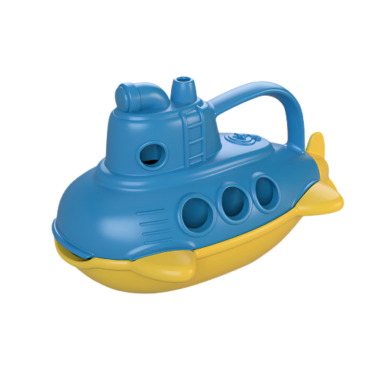 Green Toys Bubbling Submarine-MSUBB-1826-Pumpkin Pie Kids Canada