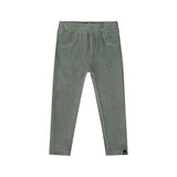 Deux Par Deux Velour Tregging - Jadite