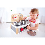 Hape 2-in-1 Kitchen & Grill Set-Pumpkin Pie Kids Canada