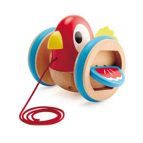 Hape Baby Bird Pull-Along-E0360-Pumpkin Pie Kids Canada