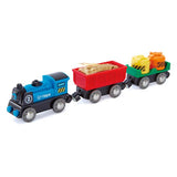 Hape Battery Powered Rolling-Stock Set-Pumpkin Pie Kids Canada