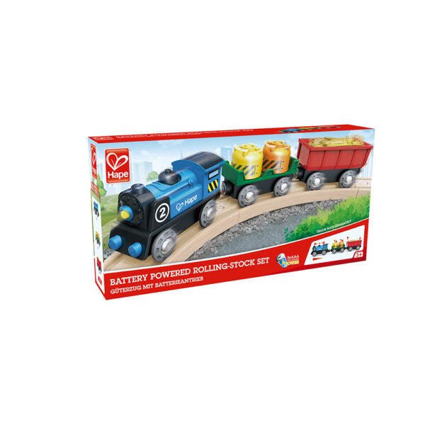 Hape Battery Powered Rolling-Stock Set-E3720-Pumpkin Pie Kids Canada