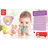Hape Cheery Critter Rattle Trio-E0123-Pumpkin Pie Kids Canada