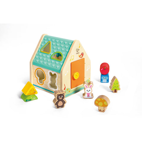 Hape Critter House Shape Sorter-Pumpkin Pie Kids Canada