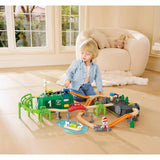 Hape Energy Train Bucket Set-E3885-Pumpkin Pie Kids Canada