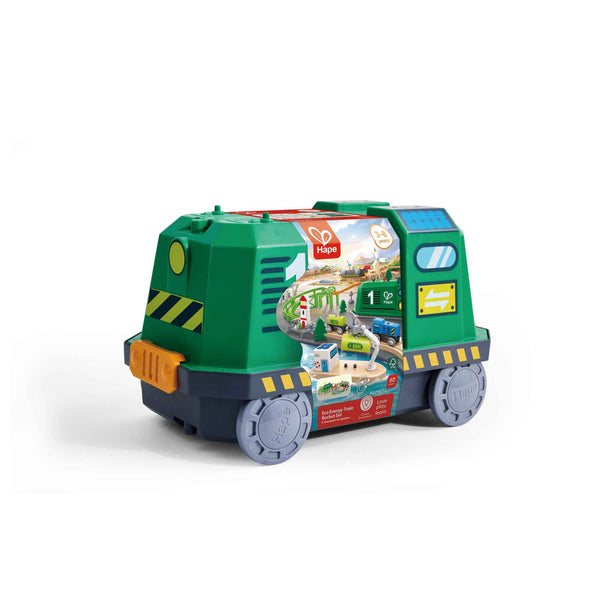 Hape Energy Train Bucket Set-E3885-Pumpkin Pie Kids Canada