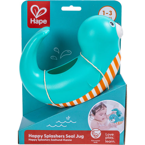 Hape Happy Splashers Seal Jug-E0223-Pumpkin Pie Kids Canada