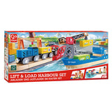 Hape Lift & Load Harbour Rail Set-Pumpkin Pie Kids Canada