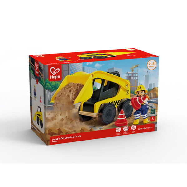 Hape Load' N' Go Loading Truck-E3059-Pumpkin Pie Kids Canada