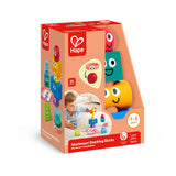 Hape Montessori Stacking Blocks-Pumpkin Pie Kids Canada