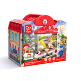Hape Portable Train Station Set-E3877-Pumpkin Pie Kids Canada
