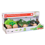 Hape Pull-a-long Frog Family-E0365-Pumpkin Pie Kids Canada