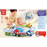 Hape Pull-back Plush Car Set-E0076-Pumpkin Pie Kids Canada
