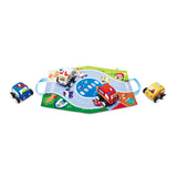Hape Pull-back Plush Car Set-E0076-Pumpkin Pie Kids Canada