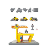 Hape Railway Crane Construction Accessory-E3878-Pumpkin Pie Kids Canada
