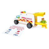 Hape Rapid Response Ambulance-E3091-Pumpkin Pie Kids Canada