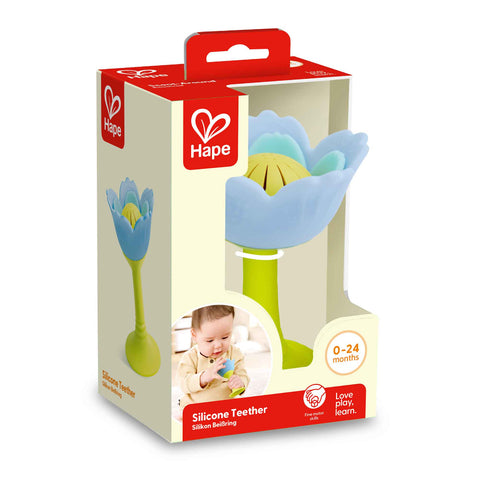 Hape Rattle & Teether Blue-E0138-Pumpkin Pie Kids Canada