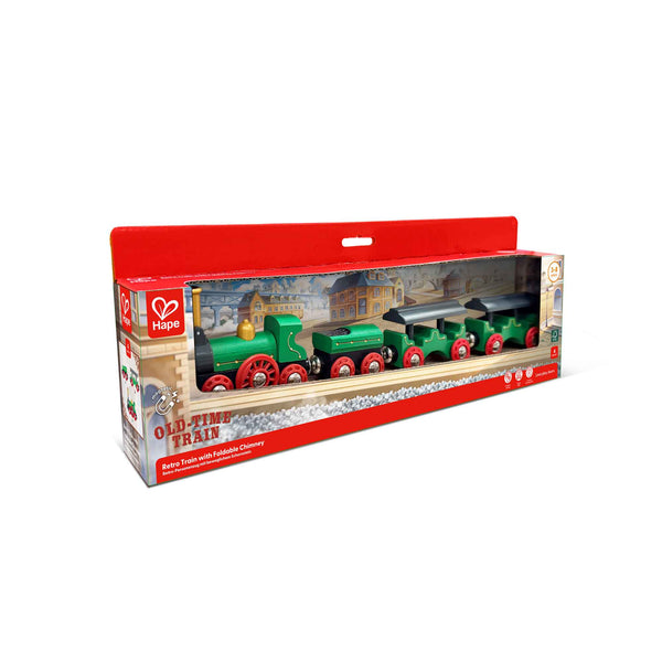 Hape Retro Train-E3743-Pumpkin Pie Kids Canada