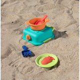 Hape Sandy Chef: Beach Cooking Play Set-E4106-Pumpkin Pie Kids Canada