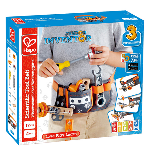 Hape Scientific Tool Belt-E3035-Pumpkin Pie Kids Canada