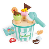 Hape Scoop & Serve Ice Cream Set-E3225-Pumpkin Pie Kids Canada