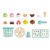 Hape Scoop & Serve Ice Cream Set-E3225-Pumpkin Pie Kids Canada