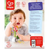 Hape Shake 'n Sparkle Flower Rattle-Pumpkin Pie Kids Canada